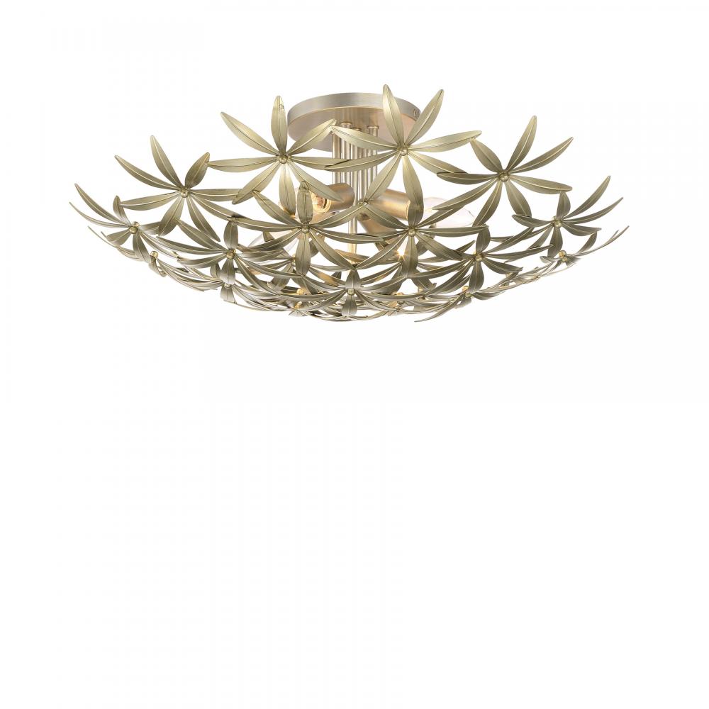 Flower Child 4 Light Flush Mount