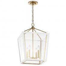  52619CPZWH - Foyer Pendant 4Lt