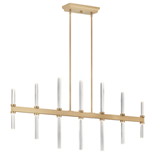 Kichler 52670CPZ - Linear Chandelier 14Lt