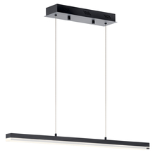  83593MBK - Linear Chandelier LED