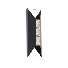  BWSW54318-BK - Vida 18in LED 3000K/3500K/4000K 120V-277V Outdoor Wall Sconce in Black