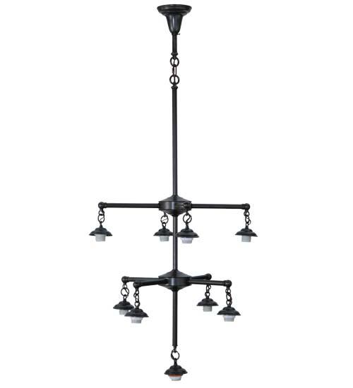 42" Wide Fulton Prime 9 Light Chandelier