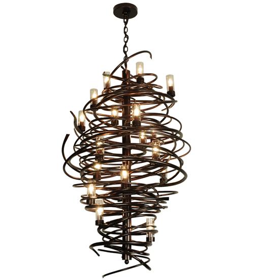 30"W Centric 18 LT Chandelier