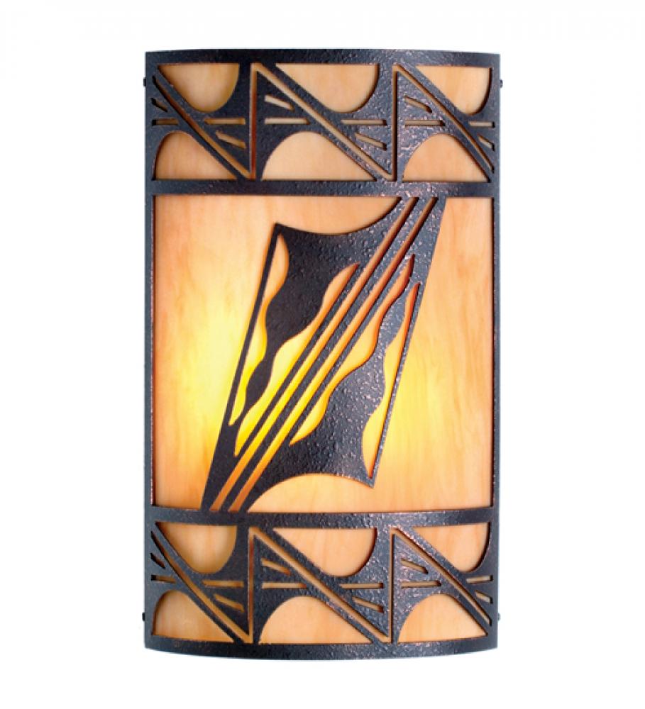 12" Wide San Tan Wall Sconce