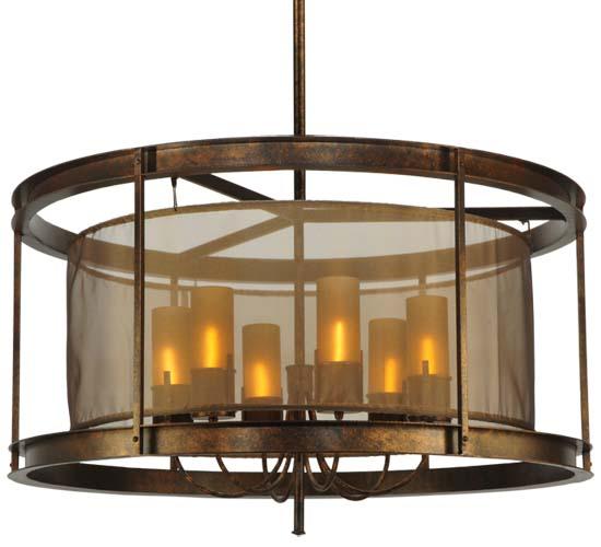 42" Wide Cordoba 6 Light Pendant