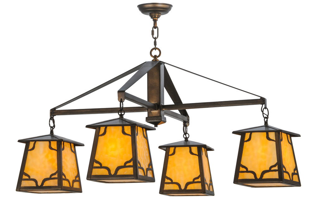 41"Wide Kirkpatrick 4 Light Chandelier