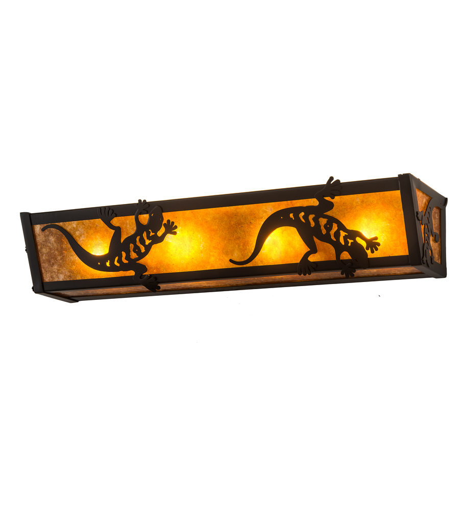 24"W Gecko Vanity Light