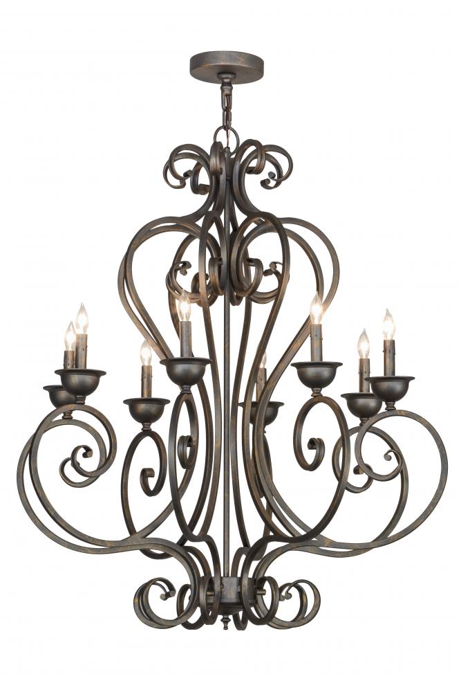 36" Wide Fernando 8 Light Chandelier