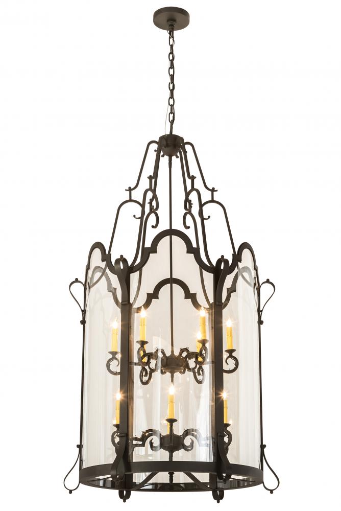 33"W Dubrek 12 LT Foyer Lantern