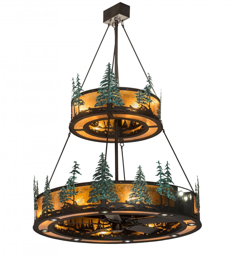 55" Wide Tall Pines Two Tier Chandel-Air