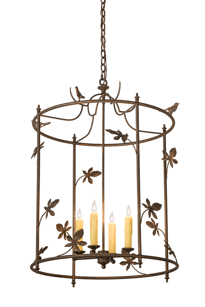 25" Wide Jillian 4 Light Pendant