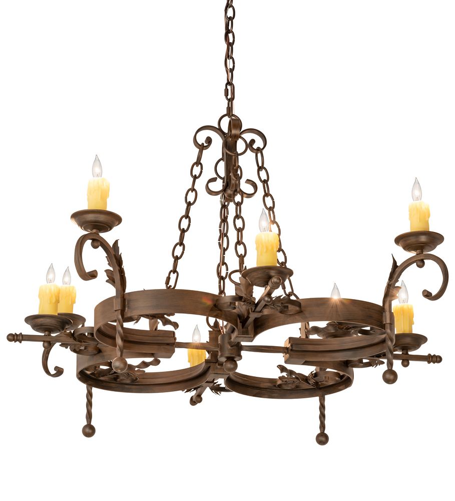 42" Wide Andorra 8 Light Chandelier