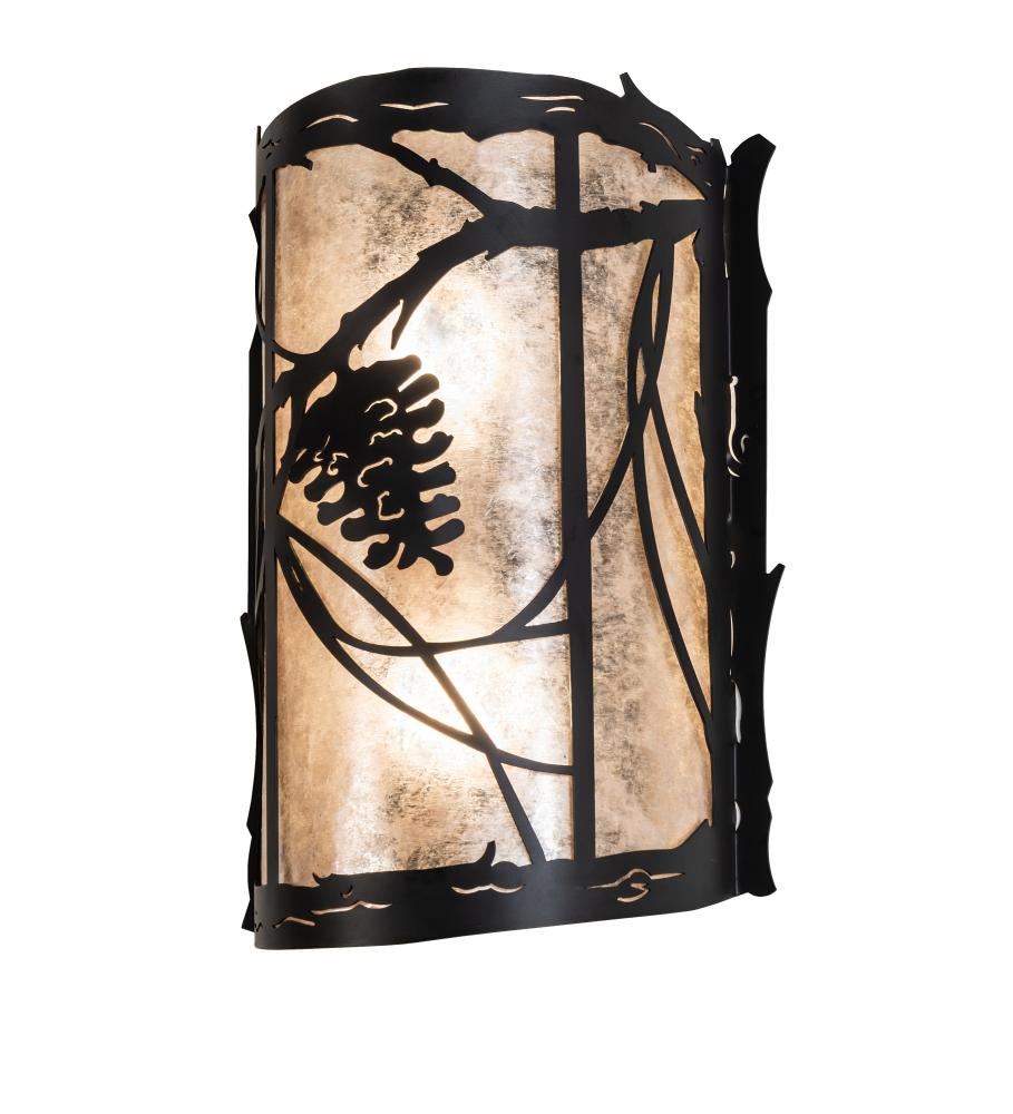 10" Wide Whispering Pines Wall Sconce