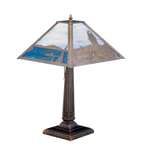 21"H Lighthouse Bay Table Lamp