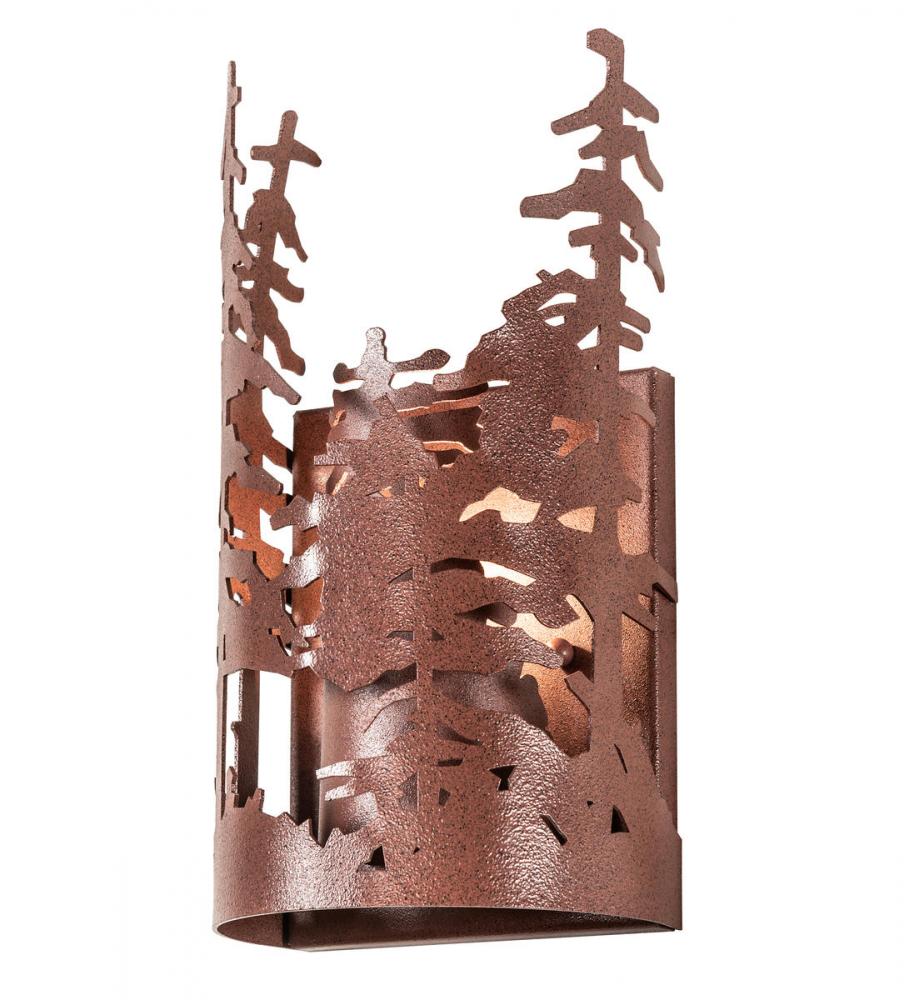 5" Wide Tall Pines Wall Sconce