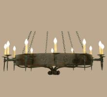 Meyda Green 112814 - 72" Wide Warwick 12 Light Chandelier