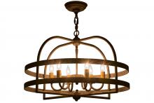  115278 - 22"W Aldari 6 LT Chandelier