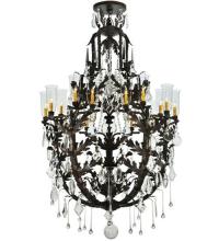  117280 - 48"W French Baroque 16 LT Chandelier