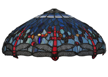 Meyda Green 118782 - 18" Wide Tiffany Hanginghead Dragonfly Shade