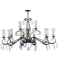  124143 - 62" Long Windsor 14 Light Oblong Chandelier