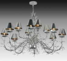 Meyda Green 127985 - 48"W Twigs 12 LT Chandelier