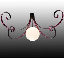  130117 - 96"W Carnevale 4 LT Chandelier