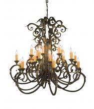  135611 - 48" Wide Serratina Chandelier