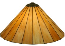  135958 - 19.5"W X 9.5"H Duncan Beige Shade