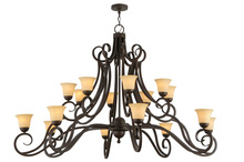  141671 - 72" Wide Angelo 16 Light Chandelier