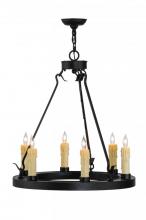  143056 - 24" Wide Deina 6 Light Chandelier