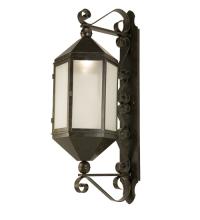  146468 - 14" Wide Plaza Lantern Wall Sconce