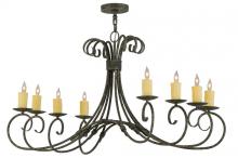  146659 - 48"L Elon 8 LT Oblong Chandelier