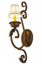  149235 - 5"W Josephine W/Fabric Shade Wall Sconce