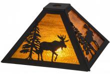 Meyda Green 151427 - 11.5"Sq Lone Moose Shade