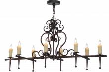  154026 - 48"L Monica 8 LT Oblong Chandelier