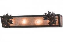 Meyda Green 156119 - 24"W Oak Leaf & Acorn Vanity Light