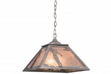 Meyda Green 160480 - 16"Sq Golf Pendant