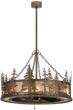 Meyda Green 160575 - 44" Wide Tall Pines Chandel-Air