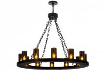 Meyda Green 163777 - 42"W Loxley 12 LT Chandelier