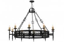  165221 - 60"W Toscano 10 LT Chandelier