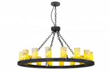 Meyda Green 168321 - 48"W Loxley Jadestone 16 LT Chandelier