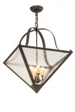  170136 - 20" Square Zale Inverted Pendant