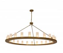 Meyda Green 174459 - 72" Wide Loxley 24 Light Chandelier