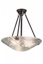  177725 - 20"W Metro Fusion Branches Inverted Pendant