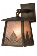 Meyda Green 182078 - 7"W Mountain Pine Hanging Wall Sconce