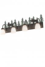  185875 - 35"W Wandering Moose 4 Light Vanity