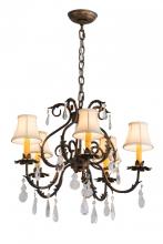  187283 - 25"W Chantilly 5 LT Chandelier