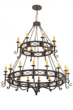  190675 - 72"W Gina 24 LT Chandelier