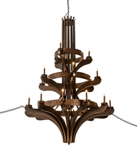  196460 - 61" Wide Castilla 21 Light Three Tier Chandelier