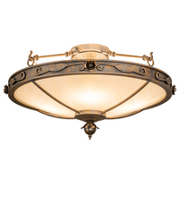  204049 - 27.5" Wide Arabesque Flushmount